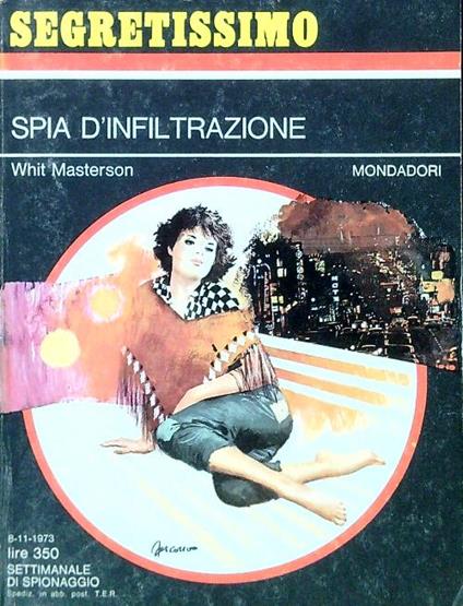 Spia d'infiltrazione - Whit Masterson - copertina