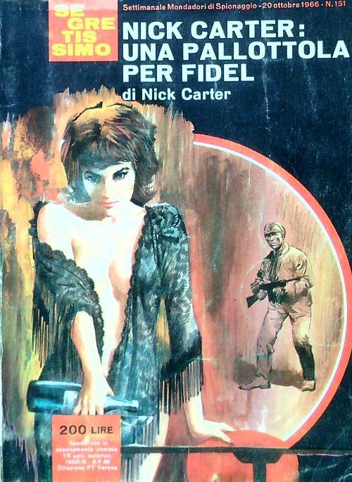 Nick Carter: una pallottola per Fidel - Dick Carter - copertina