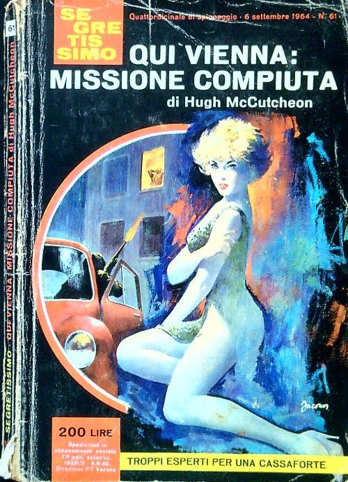 Qui Vienna: missione compiuta - Hugh McCutcheon - copertina