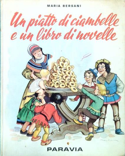 Un piatto di ciambelle e un libro di novelle - Marica Bersan - copertina