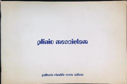 Plinio Mesciulam - Maltese - copertina