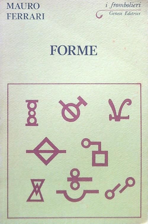 Forme - Mauro Ferrari - copertina