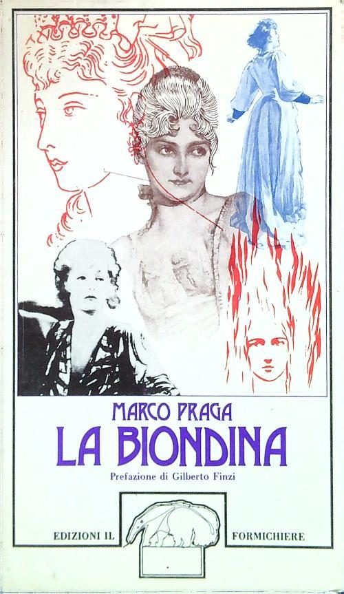 La biondina - Marco Praga - copertina