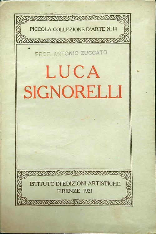 Luca Signorelli - copertina