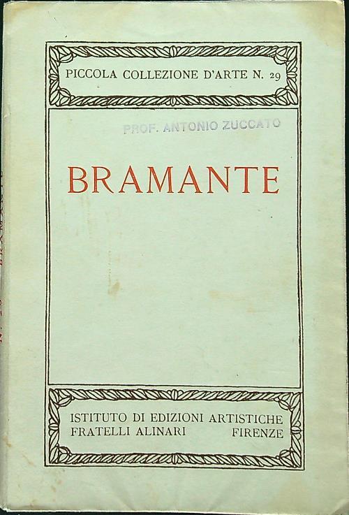 Bramante - copertina