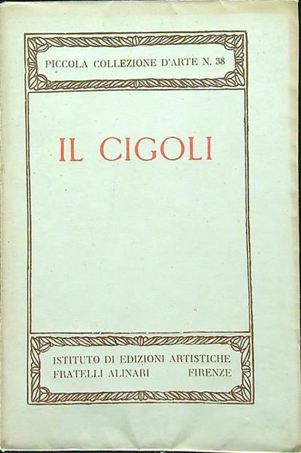 Il Cigoli - copertina