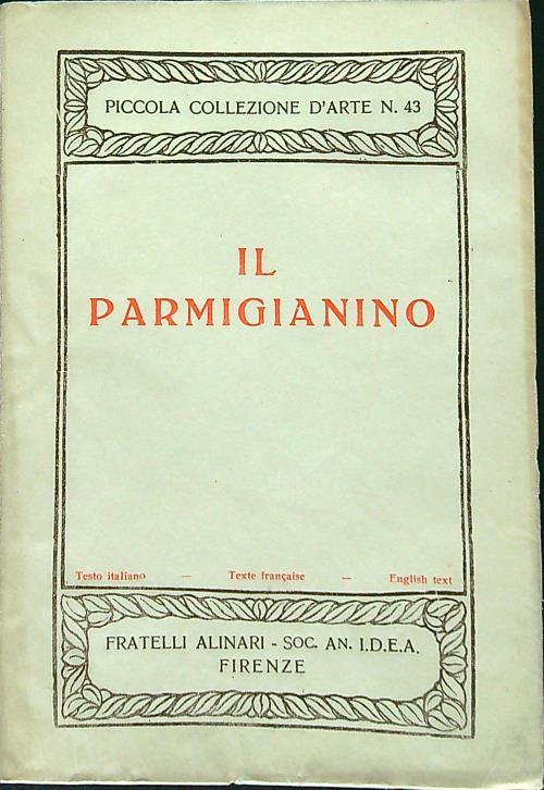 Il Parmigianino - copertina