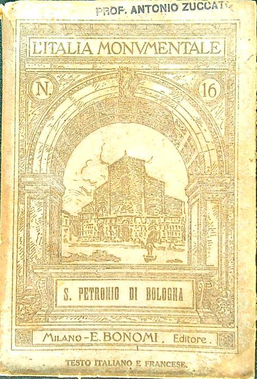 S. Petronio di Bologna - copertina