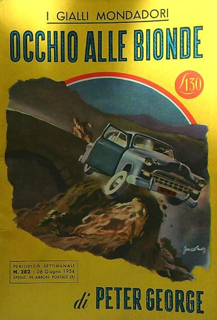 Occhio alle bionde - Peter George - copertina