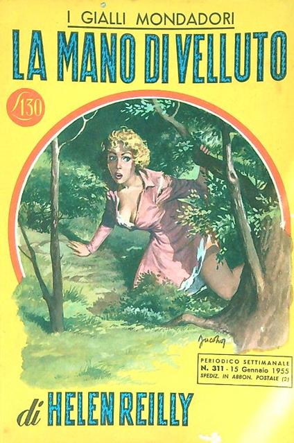 La mano di velluto - Helen Reilly - copertina