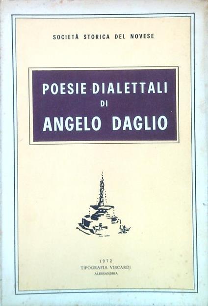 Poesie dialettali - Antonio Baglio - copertina