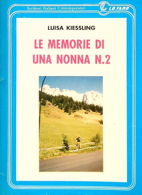 Le memorie di una nonna N. 2 - copertina