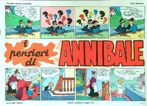 Annibale. I pensieri di Annibale - copertina