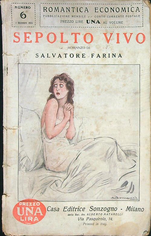 Sepolto vivo - Salvatore Farina - copertina