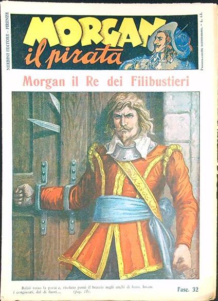 Morgan il Re dei Filibustieri - copertina