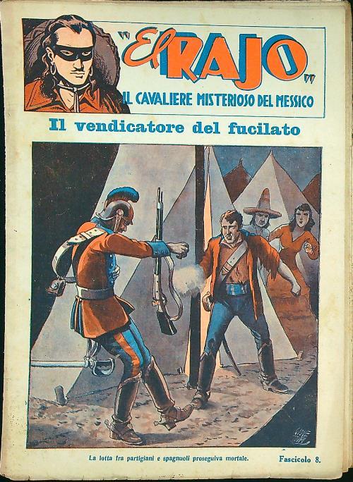 Il vendicatore del fucilato - copertina