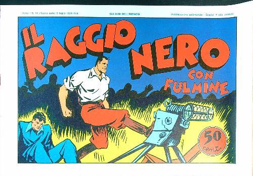 Il raggio nero. Con Fulmine - copertina