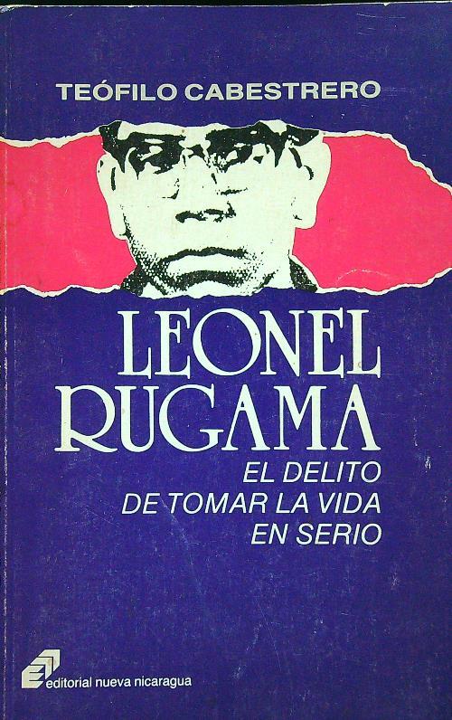 Leonel Rugama - Teofilo Cabestrero - copertina