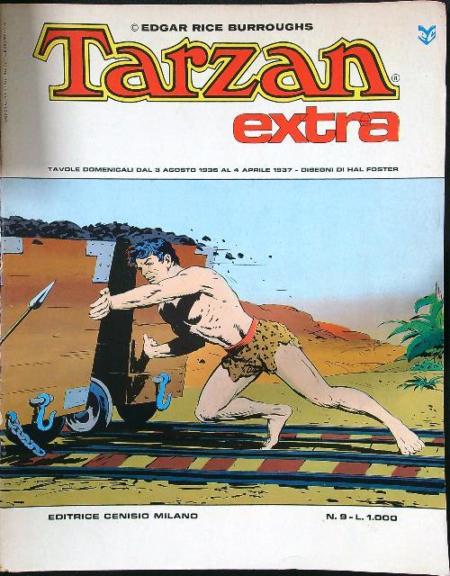 Tarzan extra 3/08/1936 - 4/04/1937 - copertina