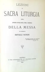 Lezioni di Sacra Liturgia