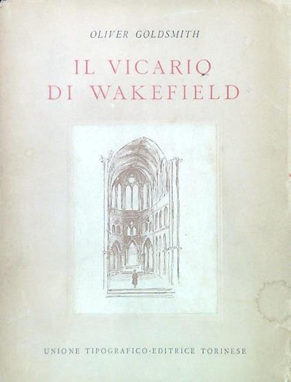 Il vicario di Wakefield - Oliver Goldsmith - copertina