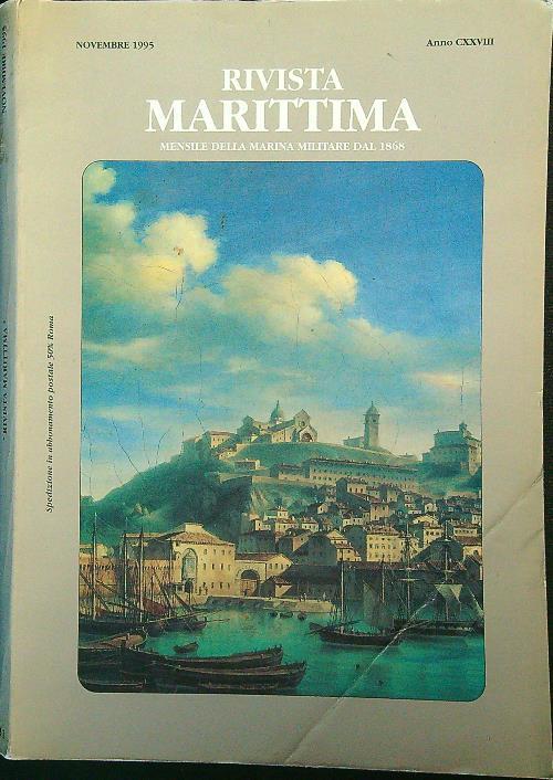 Rivista Marittima Novembre 1995 - copertina