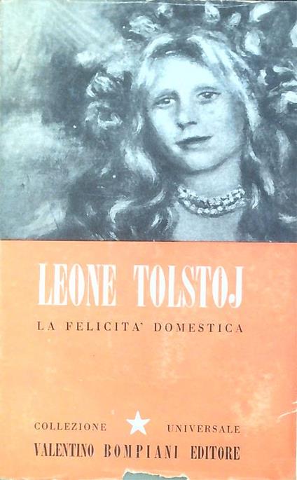 La felicità domestica - Leone Tolstoj - copertina
