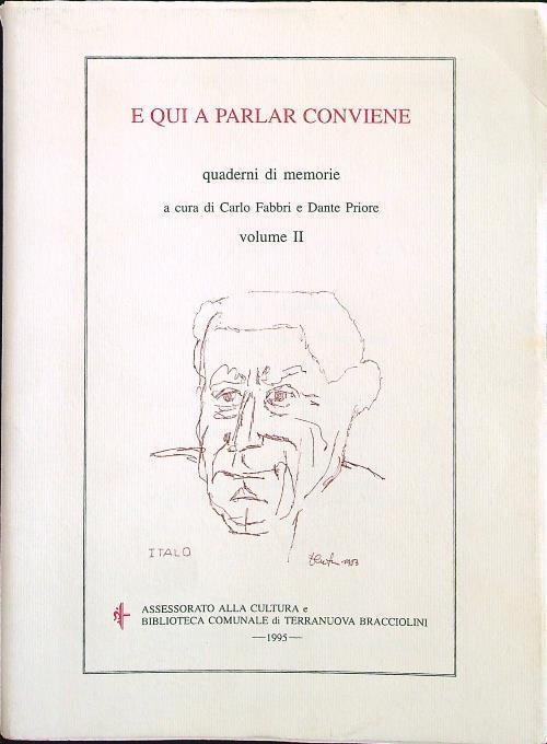 E qui a parlar conviene vol. II - copertina