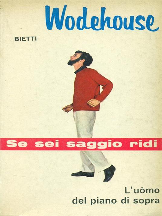 L' uomo del piano di sopra - P G. Wodehouse - copertina