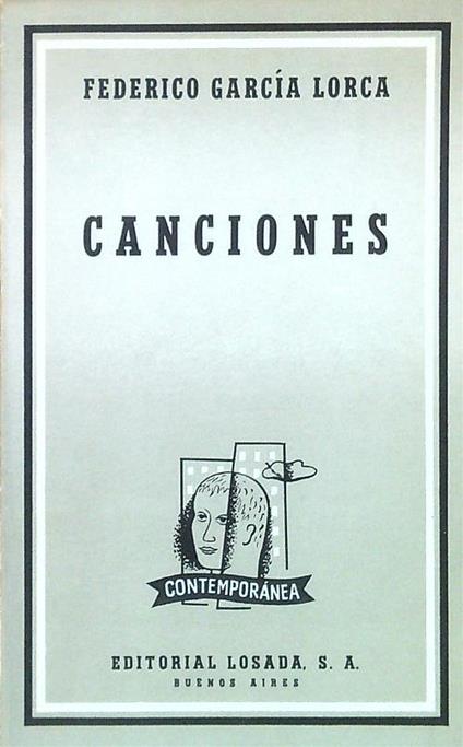 Canciones - Federico Garcia Lorca - copertina