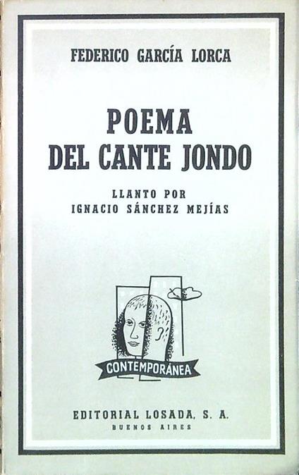 Poema del cante Jondo - Federico G. Lorca - copertina