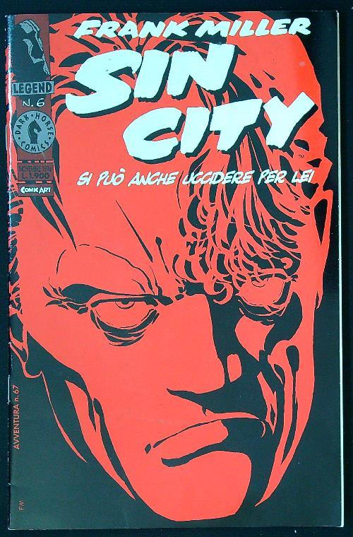 Avventura n. 67/novembre 1994 - Sin City - Frank Miller - copertina