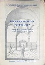 Programmazione psicologica n. 3-4/1977