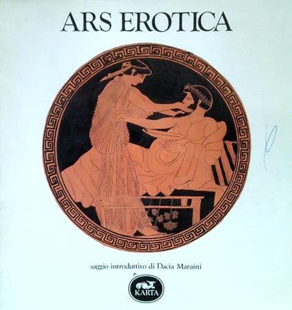 Ars Erotica. Catalogo della mostra - copertina