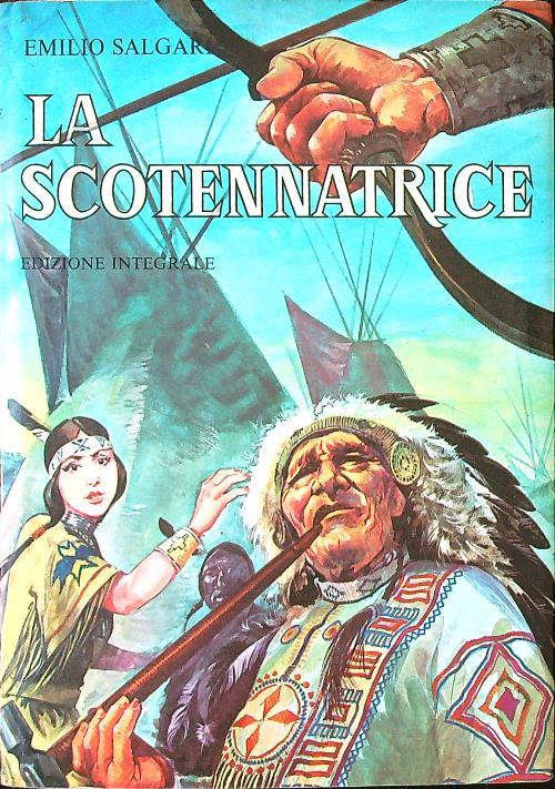 La scotennatrice - Emilio Salgari - copertina