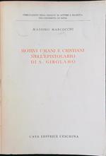 Motivi umani e cristiani nell'epistolario di S. Girolamo