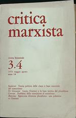 Critica marxista 3-4/maggio-agosto 1976
