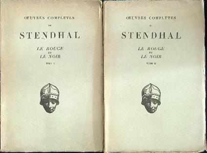 Le rouge et le noir 2vv - Stendhal - copertina