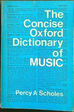 The concise Oxford dictionary of music