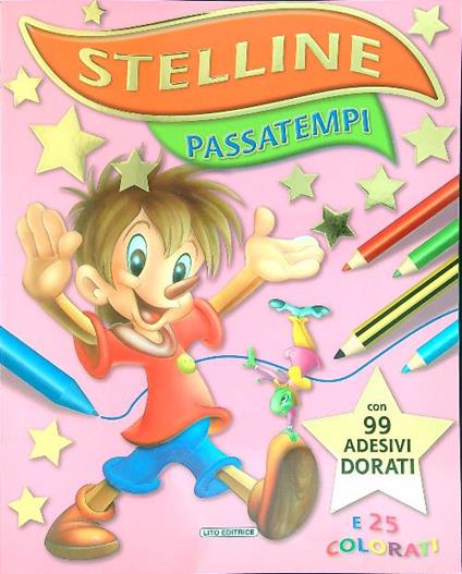 Stelline. Passatempi - Con adesivi - copertina