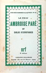 La vie d'Ambroise Parè
