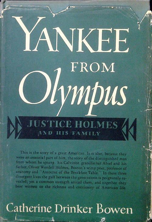 Yankee from Olympus - Catherine Drinker Bowen - copertina
