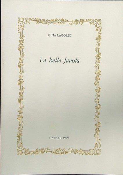 La bella favola - Gina Lagorio - copertina