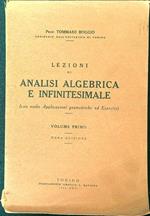 Lezioni di Analisi algebrica e infinitesimale volume primo