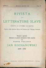 Rivista di letterature slave - fascicolo III/maggio-giugno 1930