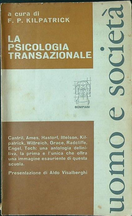 La psicologia transazionale - F. P. Kilpatrick - copertina