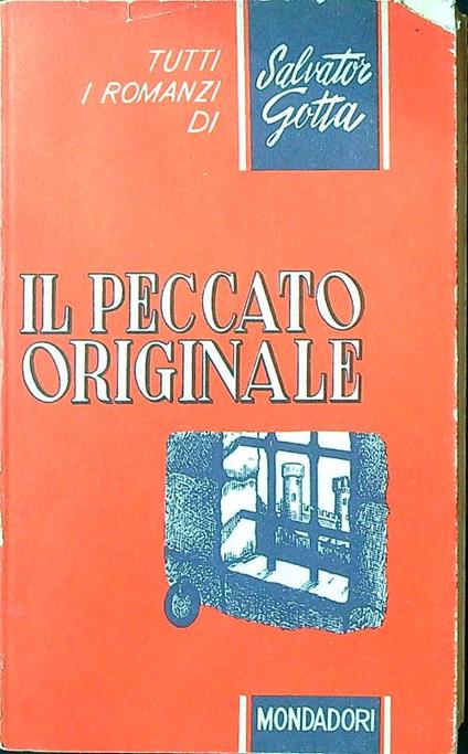 Il peccato originale - Salvator Gotta - copertina