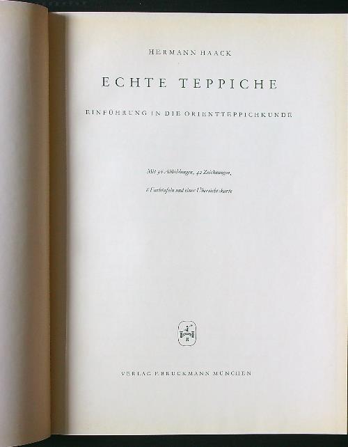 Echte Teppiche - Hermann Haack - copertina