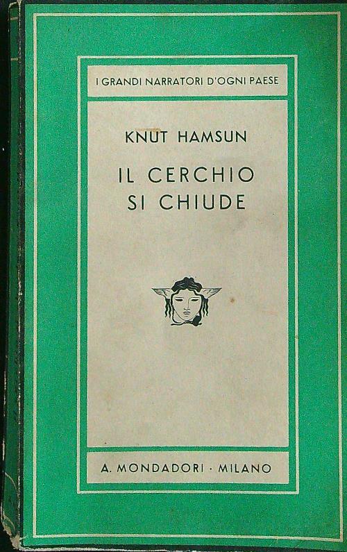 Il cerchio si chiude - Knut Hamsun - copertina