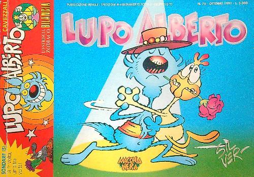 Lupo Alberto n. 76/ott 1991 - Silver - copertina